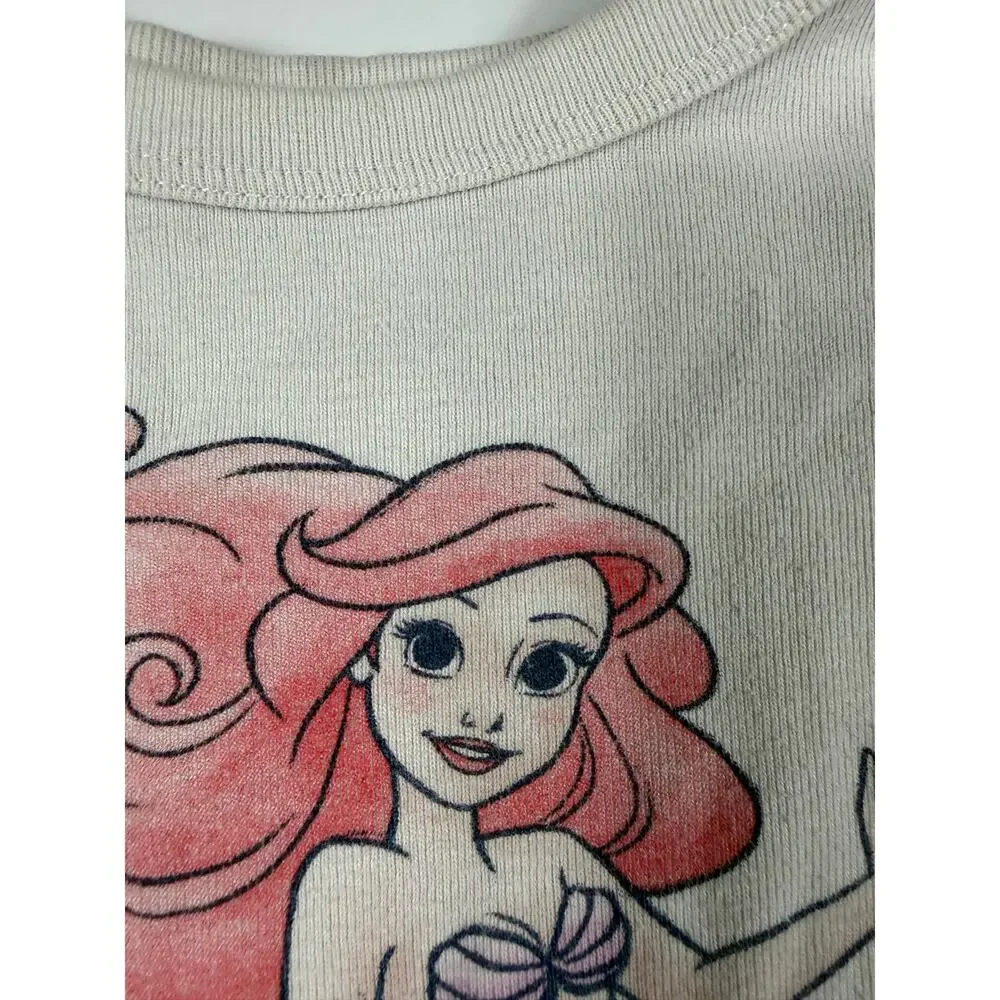 Baby Gap Disney Ariel Pajama Top & Baby Gap Unicorn Pajama Pants Bundle 3 Years